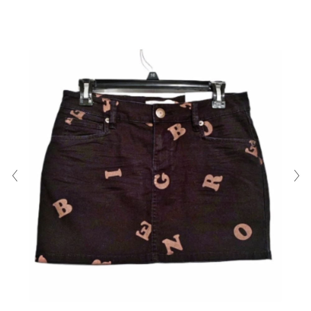 2/$20 BCBG Generation Alphabet Joey Mini Skirt